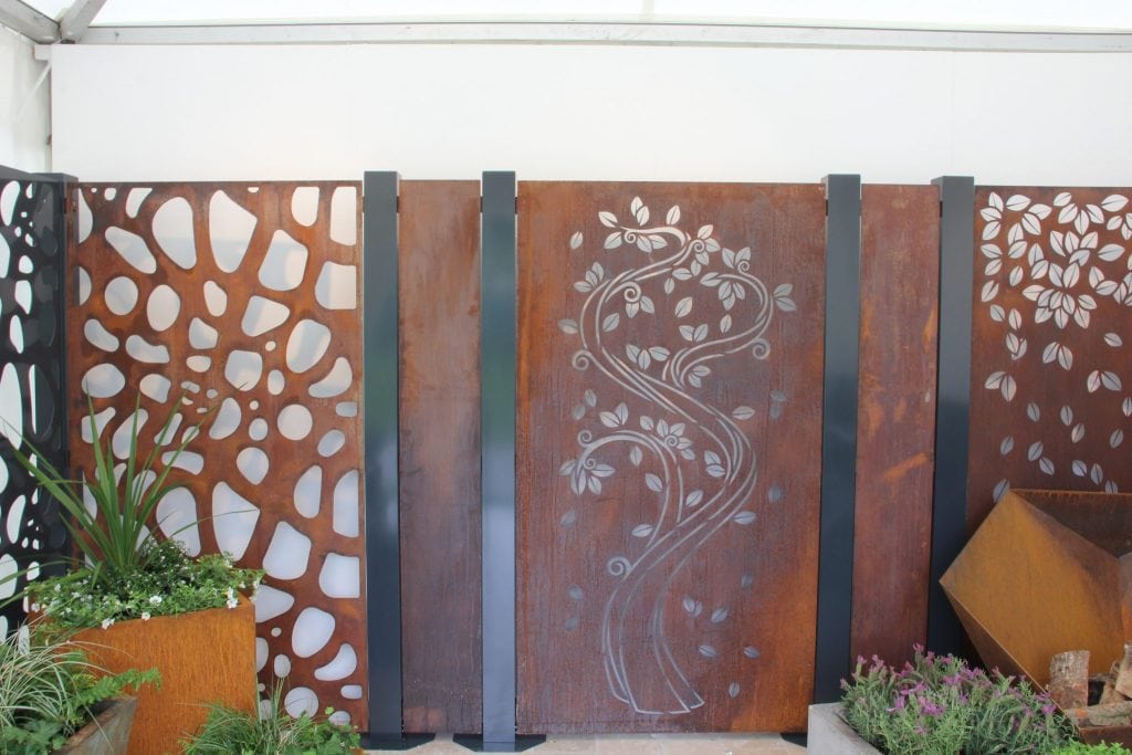 Organic Pattern Garden Screen - Precious Design