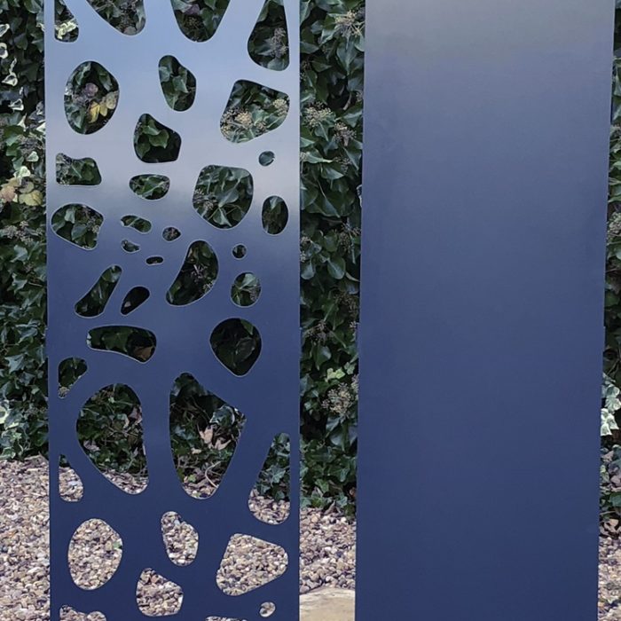 Lava Pattern Garden Screen UK Made Precious Design